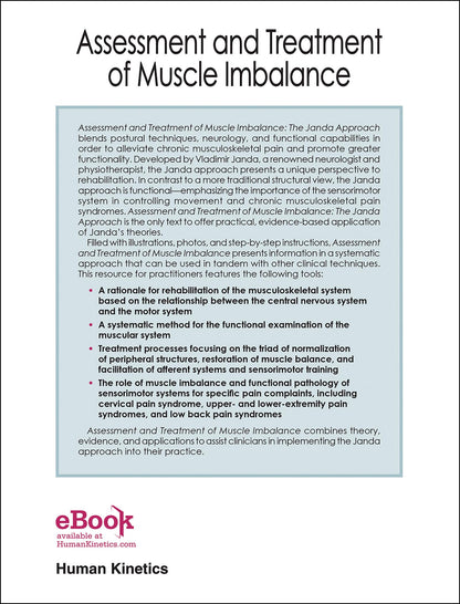 Assessment and Treatment of Muscle Imbalance: The Janda Approach (Hardcover) — additional view