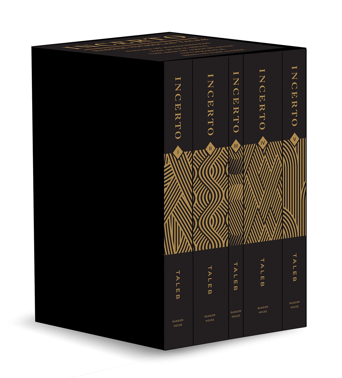 Incerto (Deluxe Edition): Fooled by Randomness, The Black Swan, The Bed of Procrustes, Antifragile, Skin in the Game [Hardcover] Taleb, Nassim Nicholas