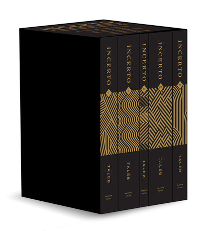 Incerto (Deluxe Edition): Fooled by Randomness, The Black Swan, The Bed of Procrustes, Antifragile, Skin in the Game [Hardcover] Taleb, Nassim Nicholas
