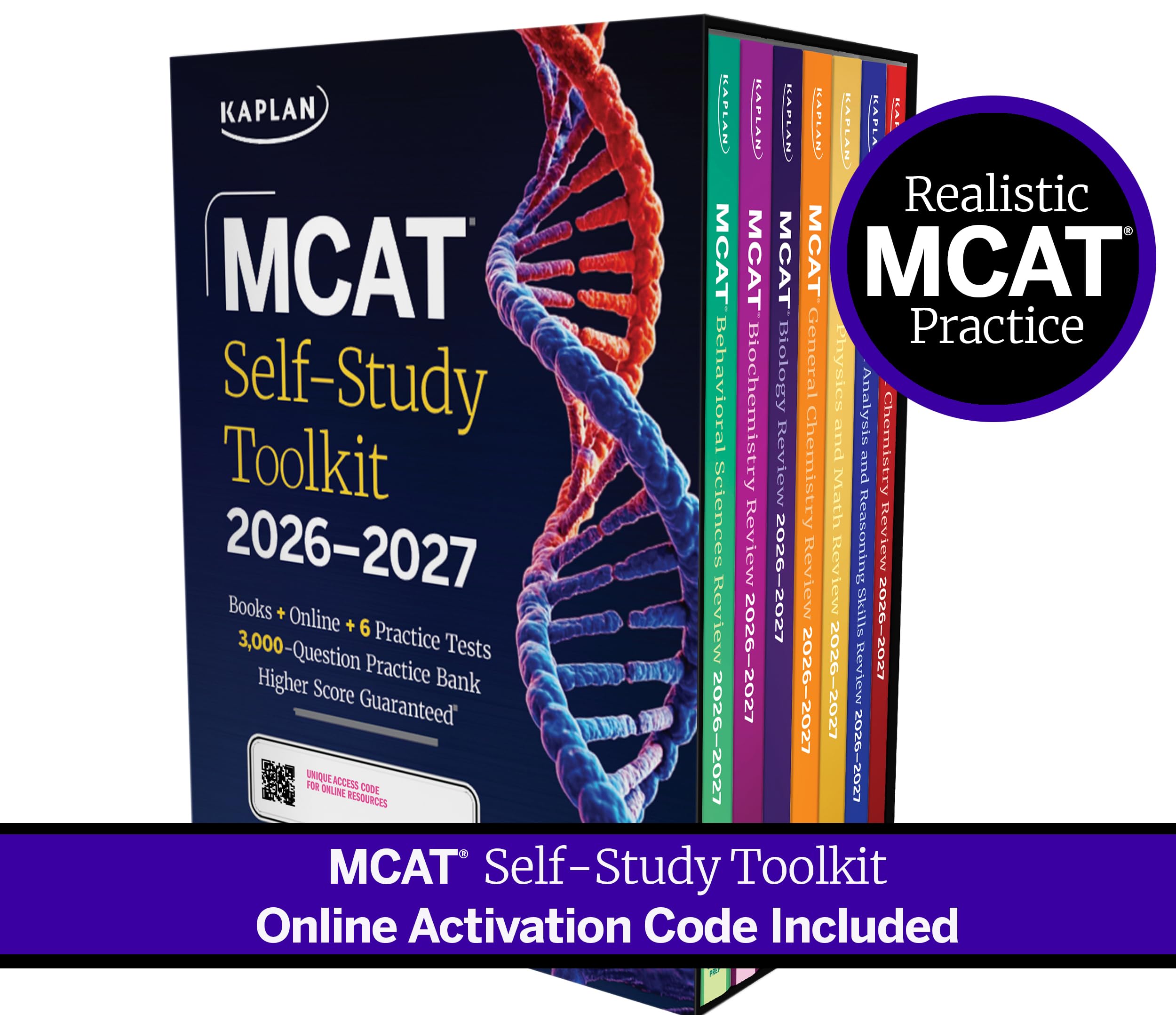 MCAT Self-Study Toolkit 2026-2027: Includes MCAT Complete 7 Book Set ...