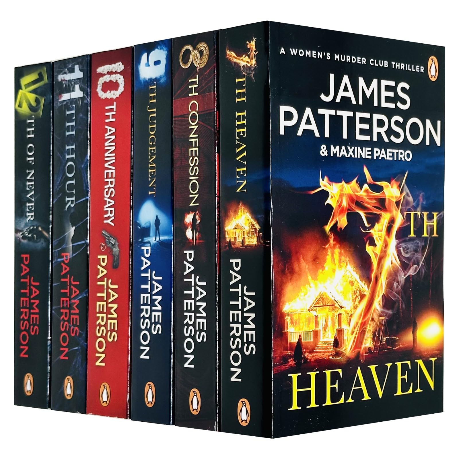Women's Murder Club Series 2 Collection Set by James Patterson (Books 7-12)