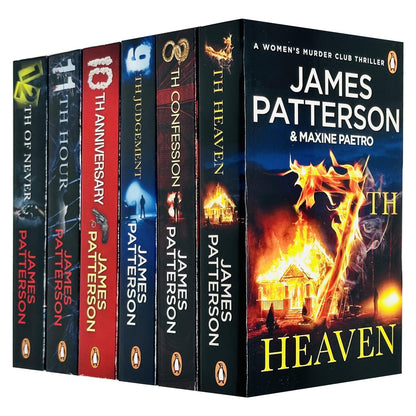 Women's Murder Club Series 2 Collection Set by James Patterson (Books 7-12)