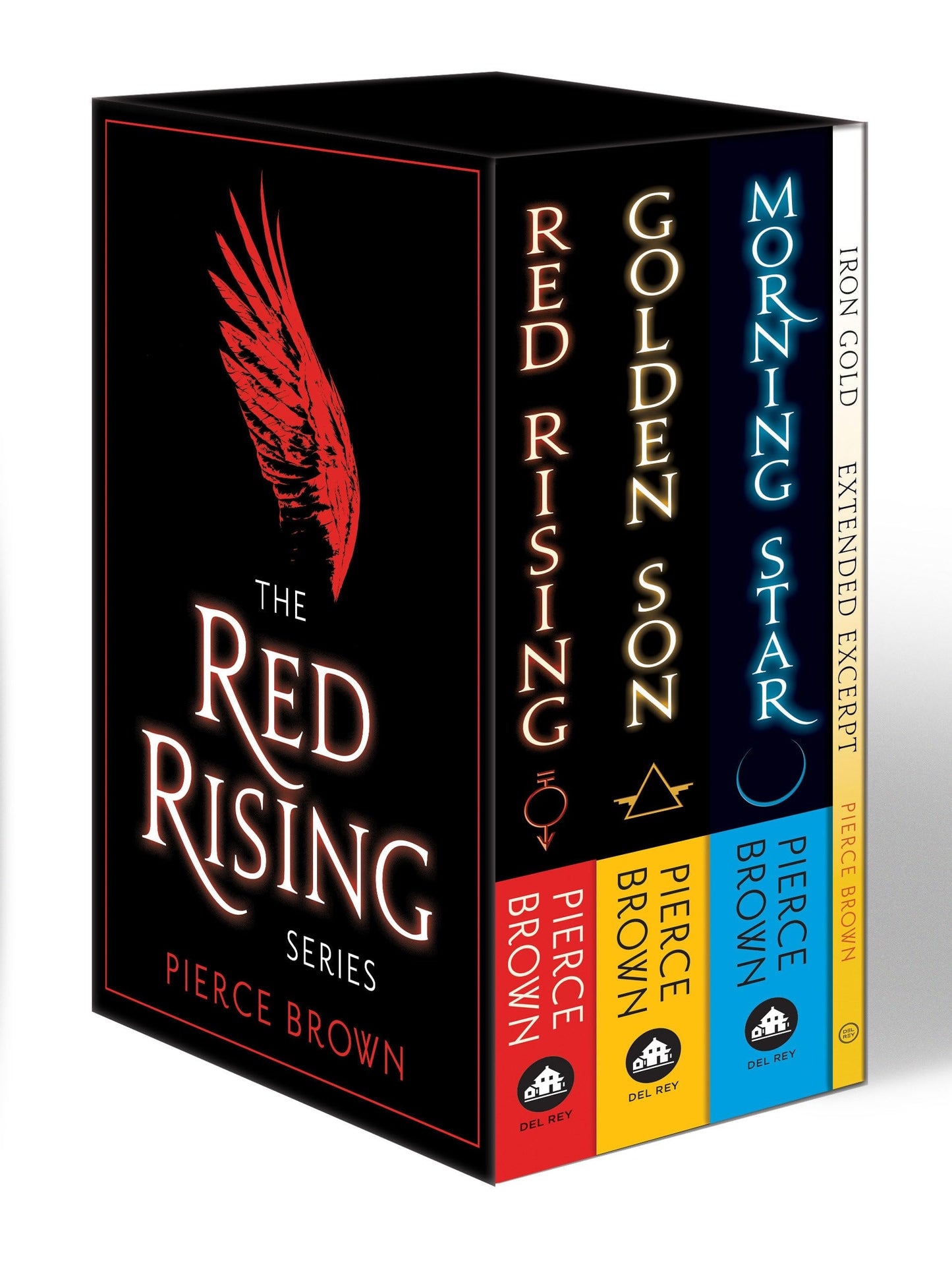 Red Rising 3-Book Box Set: Red Rising, Golden Son, Morning Star, and an exclusive extended excerpt of Iron Gold [Paperback] Brown, Pierce