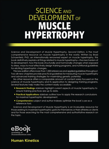 Science and Development of Muscle Hypertrophy — Second Edition (Hardcover) — additional view
