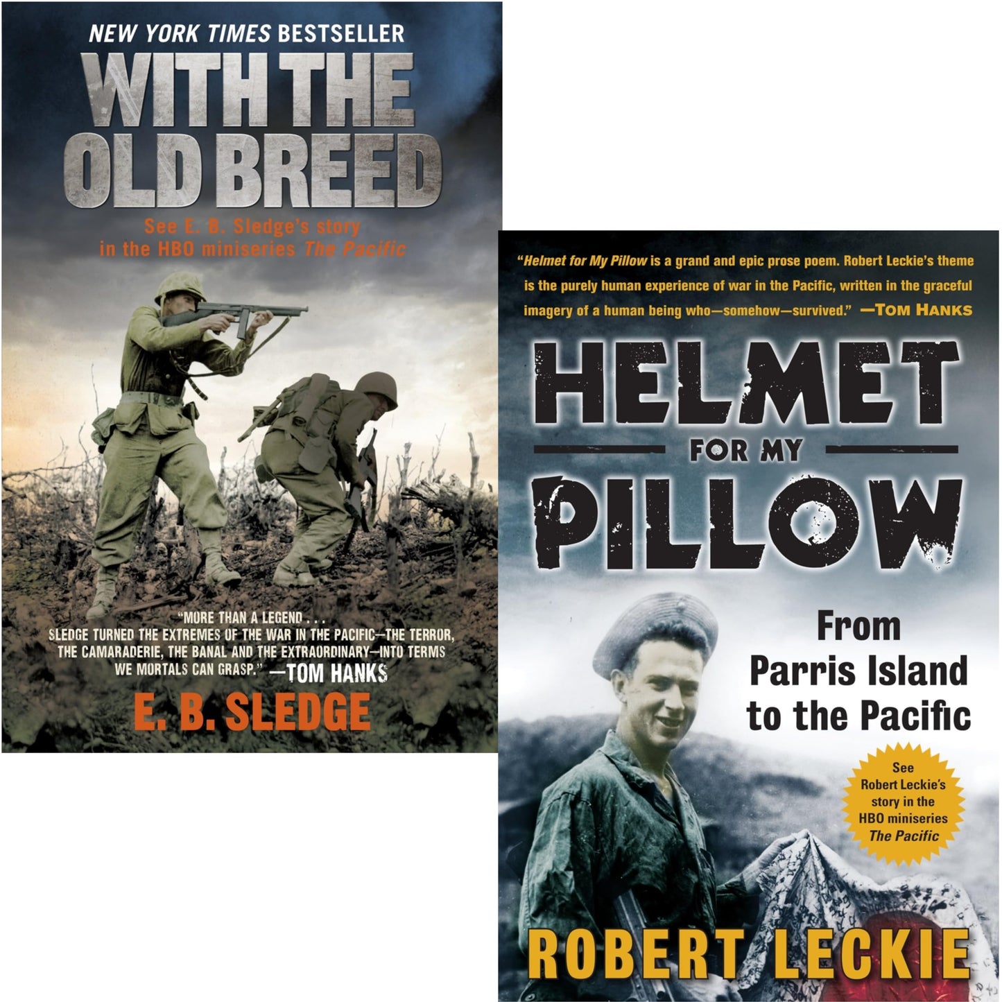With the Old Breed/Helmet for My Pillow (2 Volume Set) [Paperback] E.B. Sledge and Robert Leckie