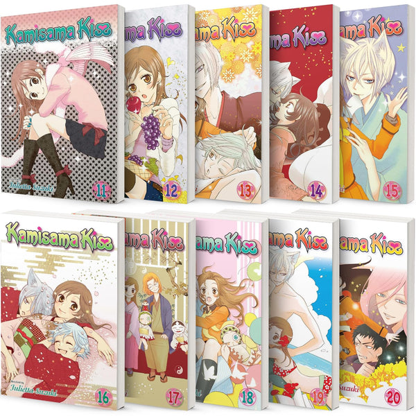 Kamisama Kiss Manga Set Vol.11-20 by Julietta Suzuki [Paperback] Julietta Suzuki; 9781421549248 9781421550824; 9781421552668 9781421555867; 9781421563084 9781421567648 and 9781421577258 9781421579702