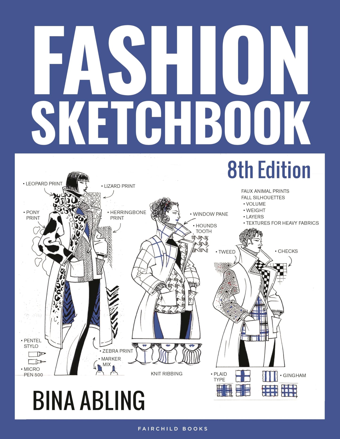 Fashion Sketchbook [Paperback] Abling, Bina