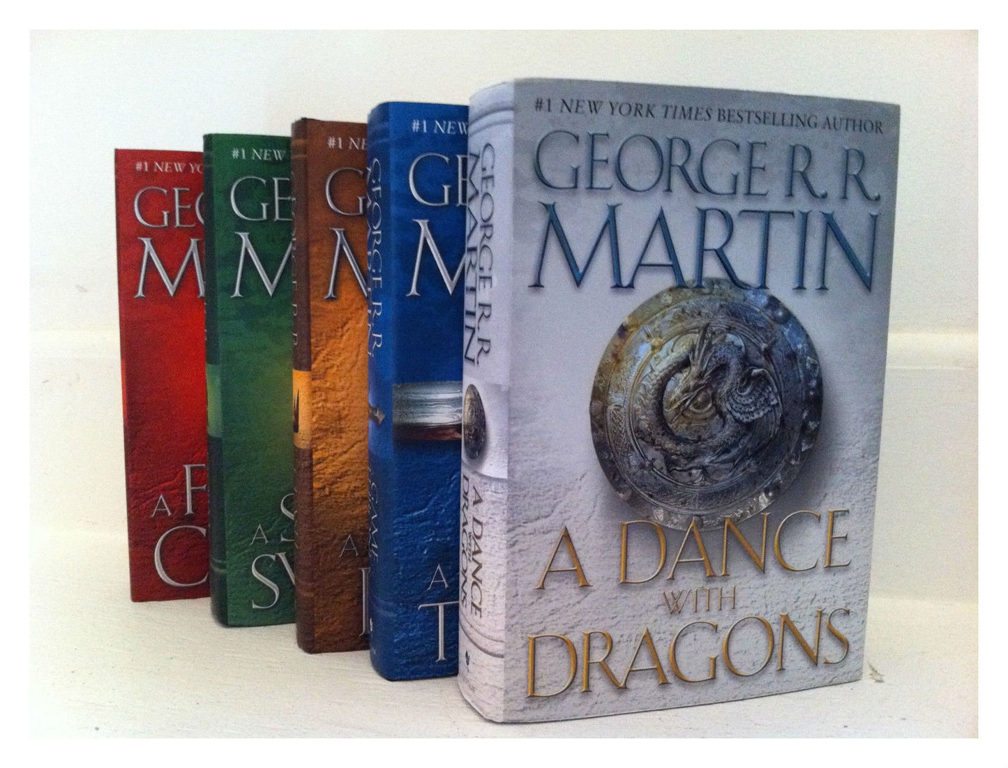 New Edition Set 1-5 Game of Thrones Series Hardcover Collection Set