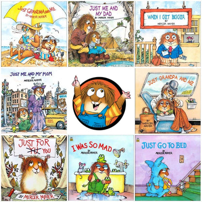 8 Favorite Little Critter Books Just for You: Just for You/Just Me and My Dad/I Was So Mad/Just Grandma and Me/When I Get Bigger/Just Go to Bed/Me T Mayer, Mercer
