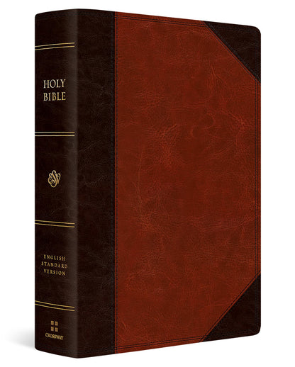 ESV Super Giant Print Bible (TruTone, Brown/Cordovan, Portfolio Design): Holy Bible, English Standard Version [Imitation Leather] ESV Bibles
