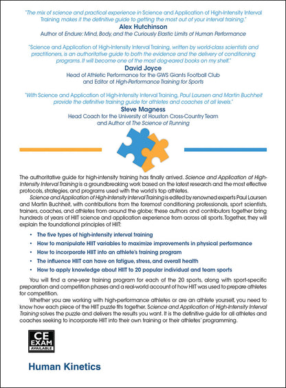 Science and Application of High-Intensity Interval Training: Solutions to the Programming Puzzle (Hardcover) — additional view