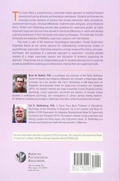 Supervision Essentials for the Integrative Developmental Model (Paperback) — additional view