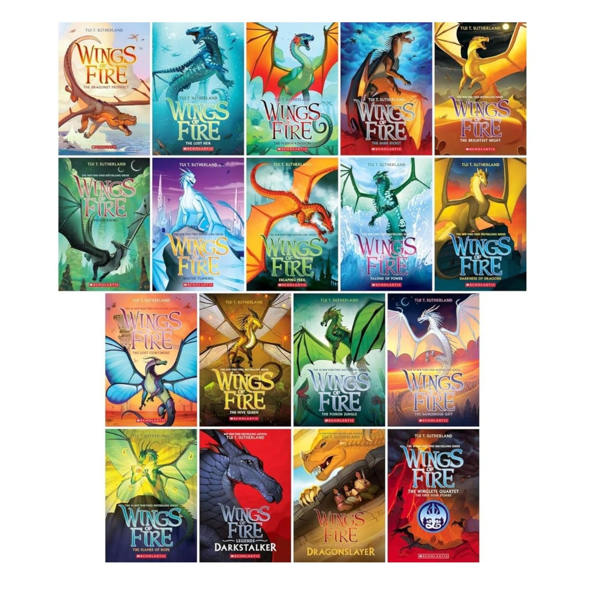 Wings of Fire Complete Collection, Books 1-18