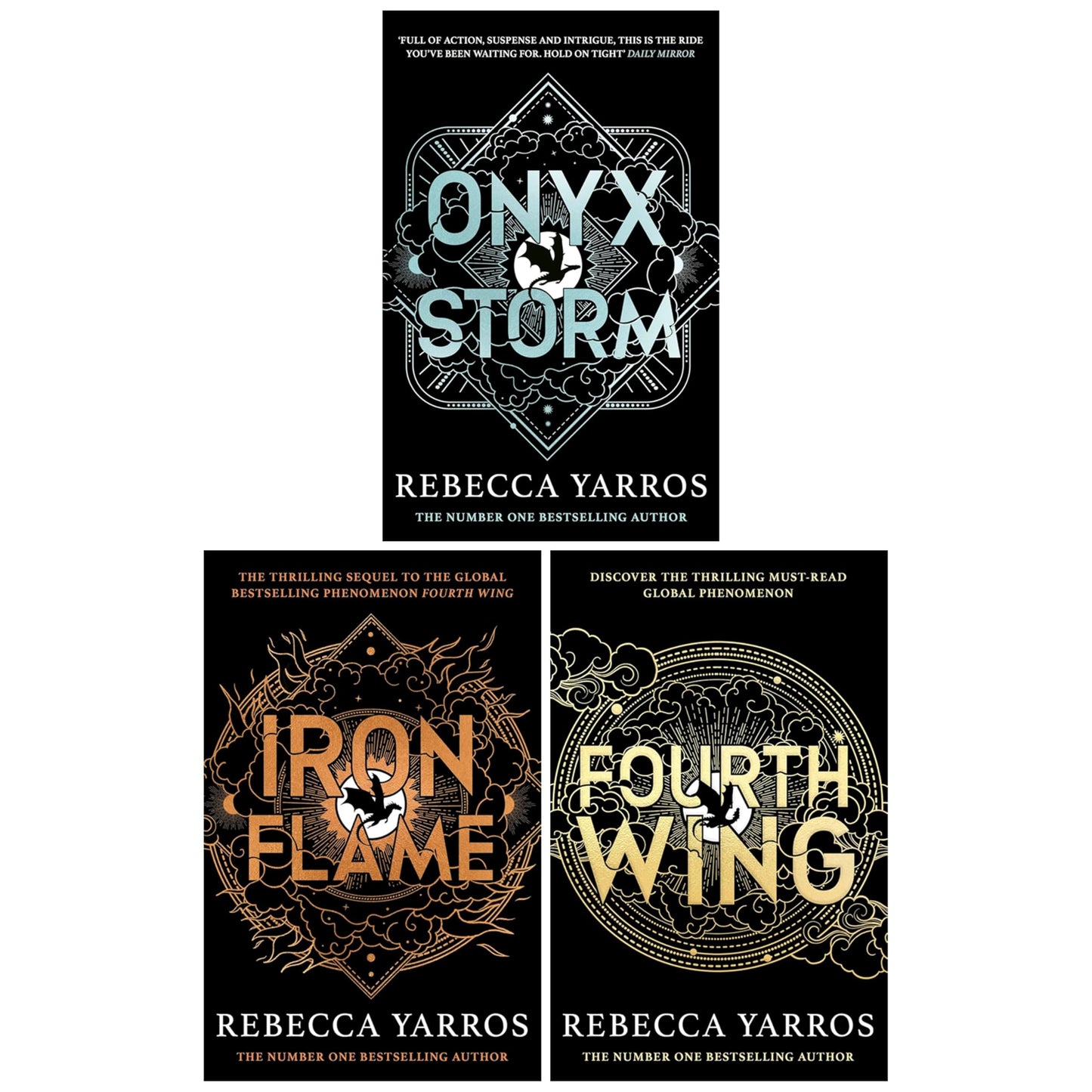The Empyrean Series by Rebecca Yarros: 3 Books Set - Fiction - Paperback/Hardback
