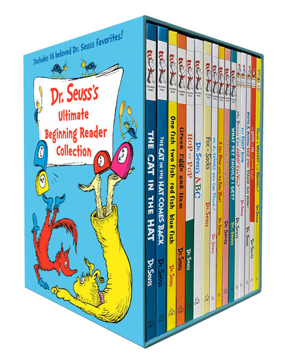 Dr. Seuss's Ultimate Beginning Reader Boxed Set Collection: Includes 16 Beginner Books and Bright & Early Books [Hardcover] Dr. Seuss