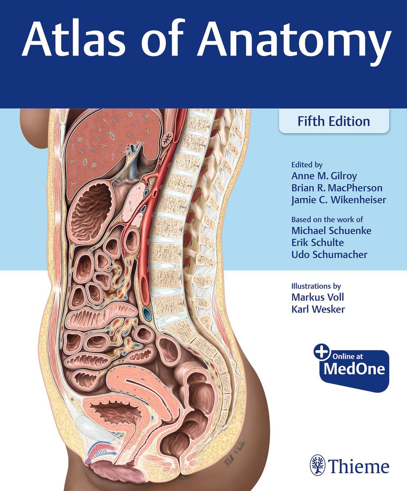 Atlas of Anatomy [Paperback] Gilroy, Anne M; MacPherson, Brian R; Wikenheiser, Jamie; Schuenke, Michael; Schulte, Erik and Schumacher, Udo