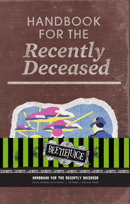 Beetlejuice: Handbook for the Recently Deceased Hardcover Ruled Journal (80's Classics) [Hardcover] Insight Editions