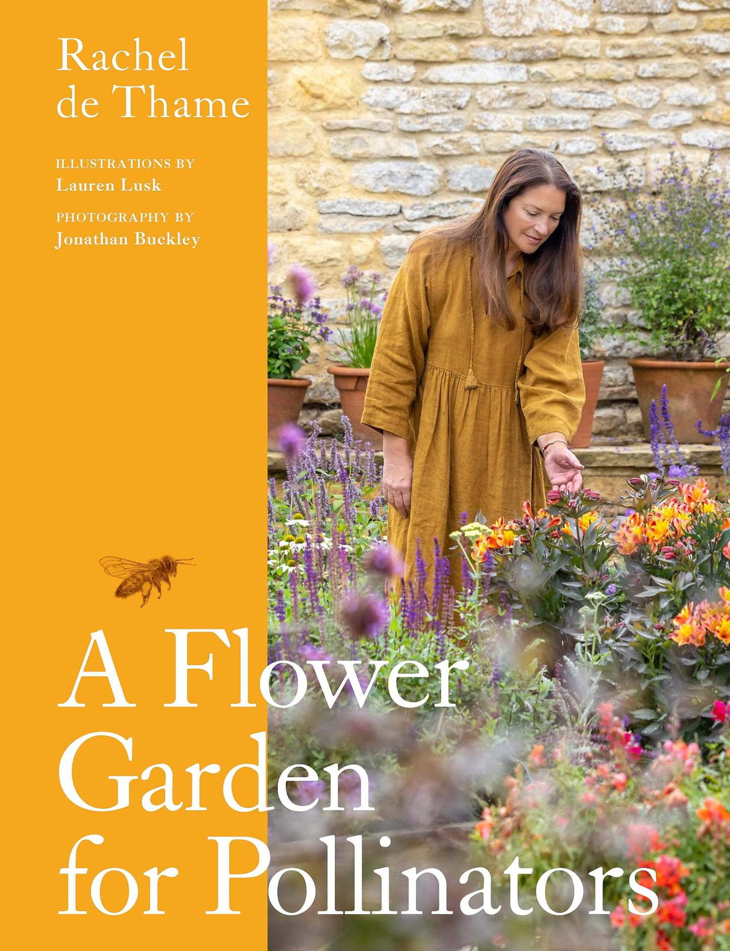 A Flower Garden for Pollinators [Hardcover] de Thame, Rachel