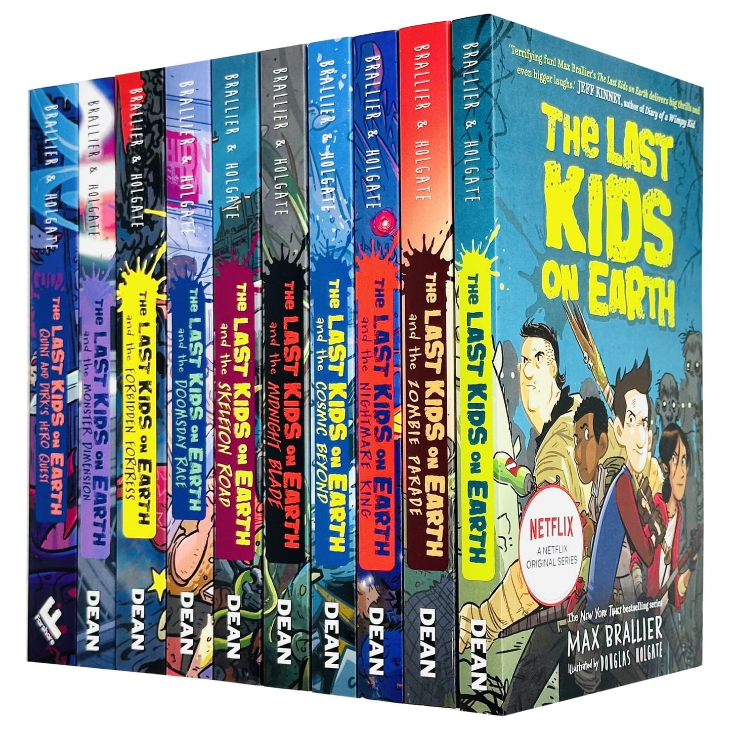 By Max Brallier The Last Kids on Earth 10 Books Collection Set
