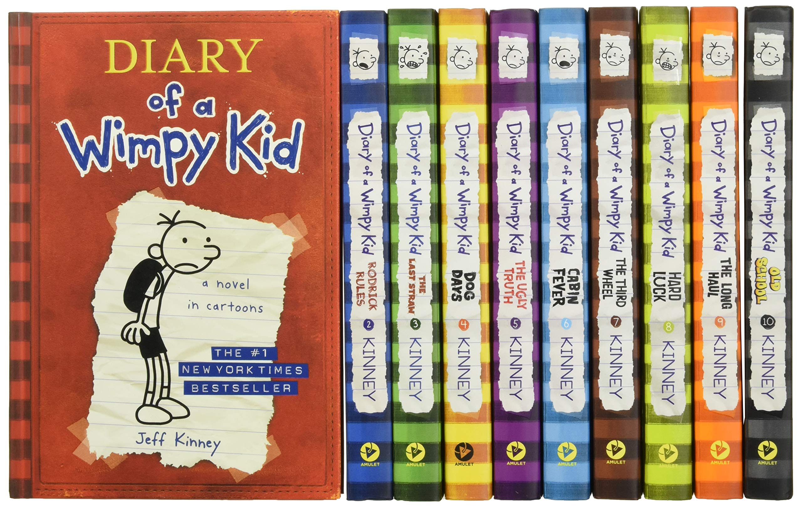 Diary of a Wimpy Kid: Boxed Set (Books 1-10) (Hardcover)
