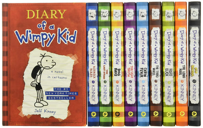 Diary of a Wimpy Kid: Boxed Set (Books 1-10) (Hardcover)