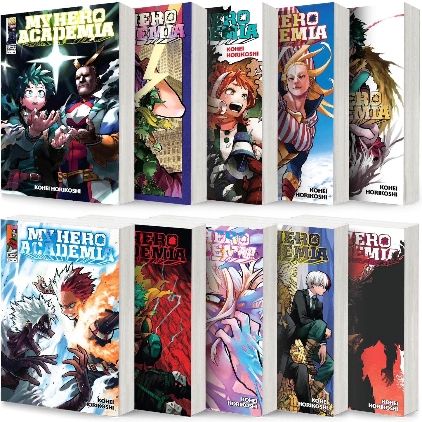 My Hero Academia Manga Set (Vol. 31-40) – 10 Books by Kohei Horikoshi [Paperback] Kohei Horikoshi