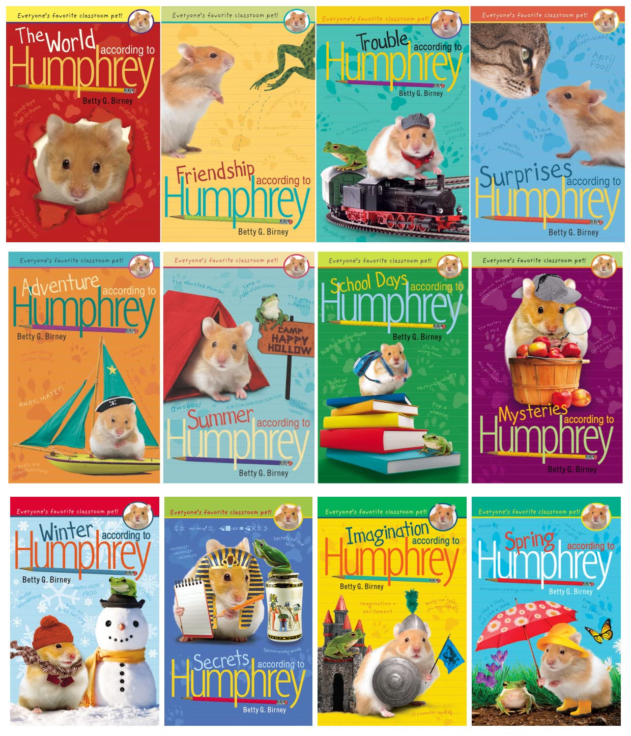 Humphrey Series Complete 12 Books Set [Paperback] Betty G. Birney