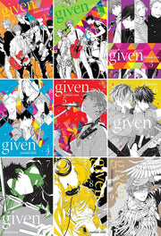 Given 1-9 Bundle Set (9 Book Collection) by Kizu Natsuki [Paperback] Natsuki Kizu