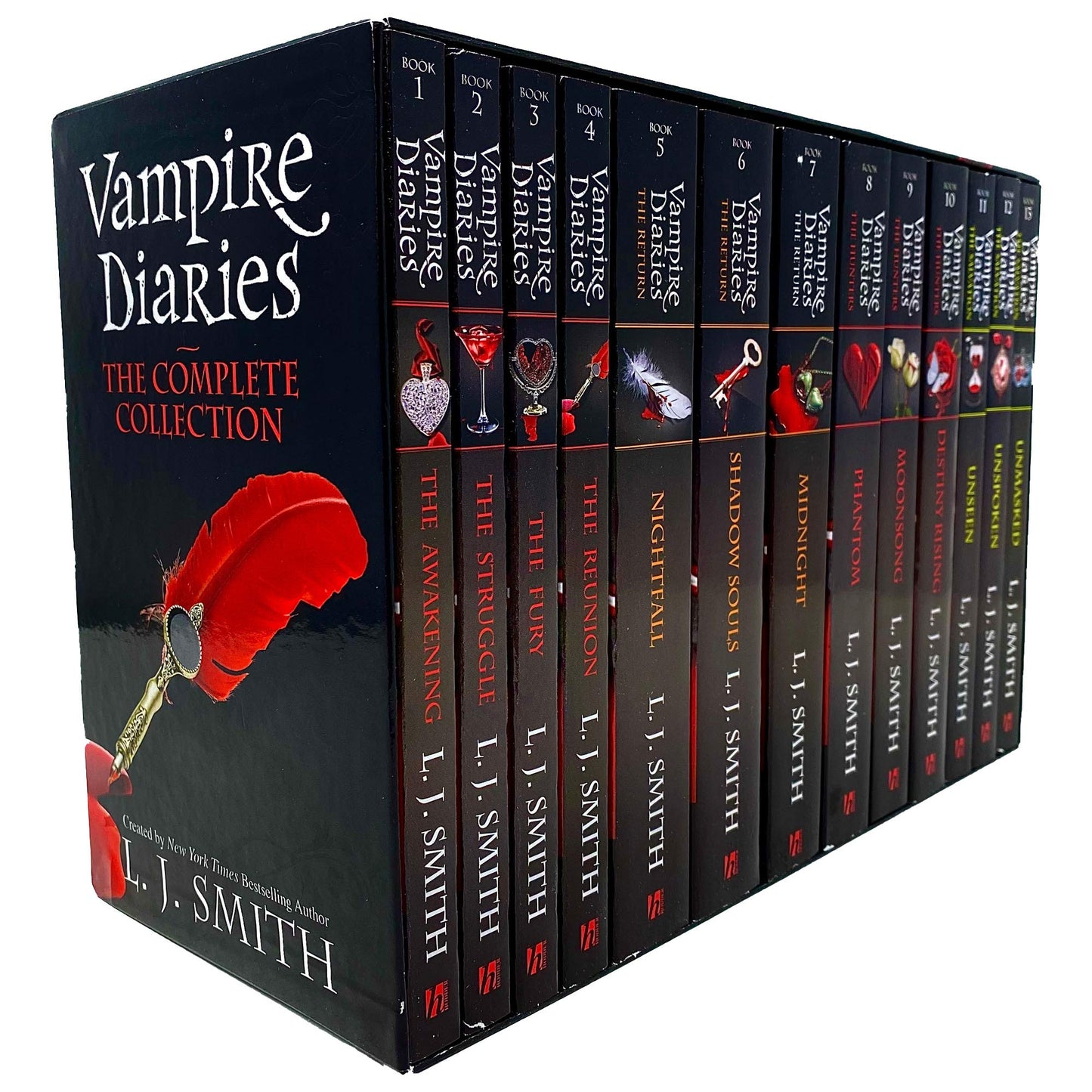 Vampire Diaries The Complete Collection Books 1 - 13 Box Set by L. J. Smith [Paperback] L.J. Smith