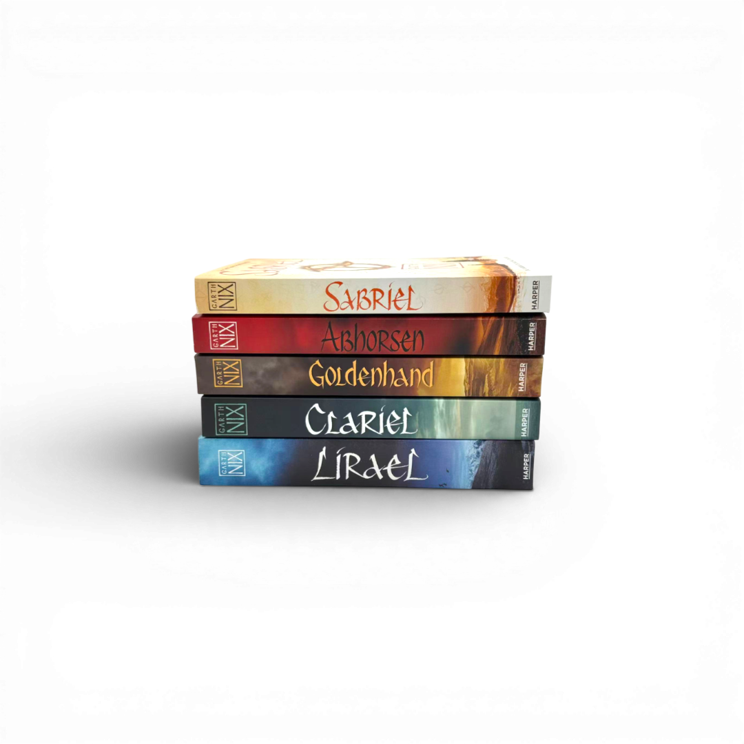 The Old Kingdom Series 5-Book Collection Set by Garth Nix (Sabriel, Lirael, Abhorsen, Clariel, Goldenhand)