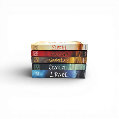 The Old Kingdom Series 5-Book Collection Set by Garth Nix (Sabriel, Lirael, Abhorsen, Clariel, Goldenhand)