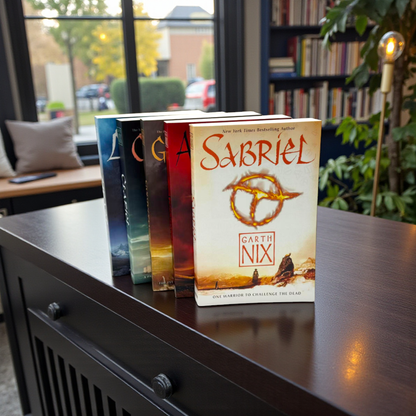 The Old Kingdom Series 5-Book Collection Set by Garth Nix (Sabriel, Lirael, Abhorsen, Clariel, Goldenhand)