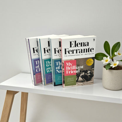 Neapolitan Novels Series by Elena Ferrante – 4-Book Collection Set (My Brilliant Friend to Story of the Lost Child)