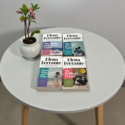 Neapolitan Novels Series by Elena Ferrante – 4-Book Collection Set (My Brilliant Friend to Story of the Lost Child)