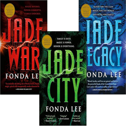 The Green Bone Saga Series 3 Books Collection Set By Fonda Lee (Jade City, Jade War, Jade Legacy)