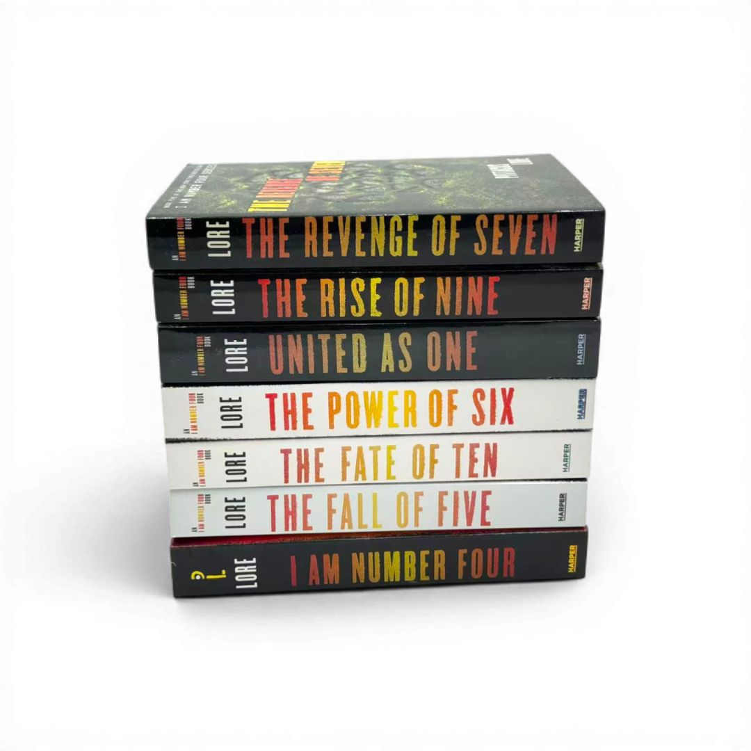 Lorien Legacies Series – 7 Book Collection Set by Pittacus Lore (I Am Number Four Series)