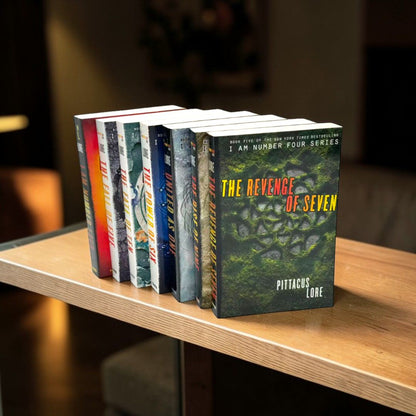Lorien Legacies Series – 7 Book Collection Set by Pittacus Lore (I Am Number Four Series)