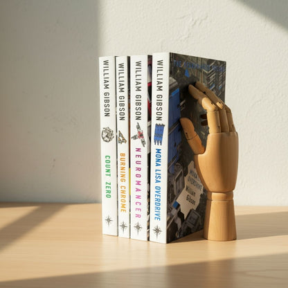 William Gibson Neuromancer Collection 4-Book Bundle (Neuromancer, Count Zero, Mona Lisa Overdrive, Burning Chrome) + Gift Journal