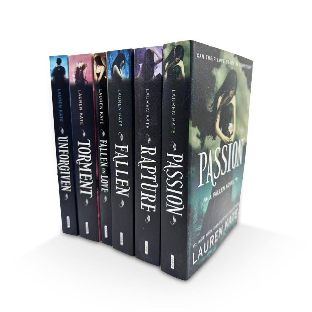 Fallen Series – Complete 6 Book Collection Set by Lauren Kate (Fallen, Torment, Passion, Rapture, Unforgiven & Fallen in Love)