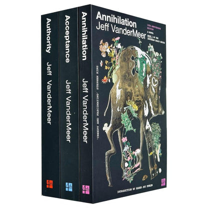 Southern Reach Trilogy 3 Books Collection Set By Jeff VanderMeer (Annihilation, Authority, Acceptance)