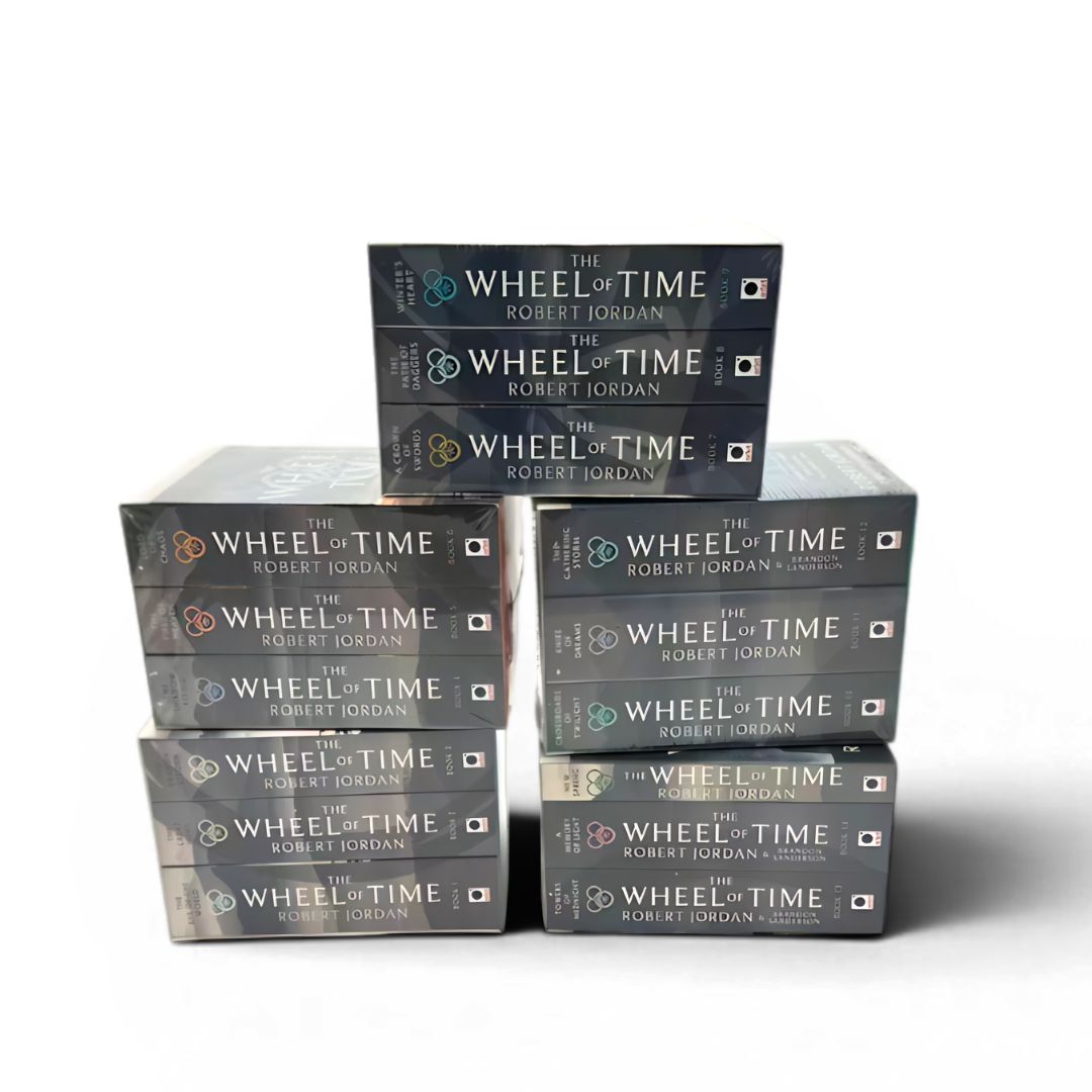 The Wheel of Time Series 1–15 Books Collection Set (Books 1–14) by Robert Jordan – Epic Fantasy Saga