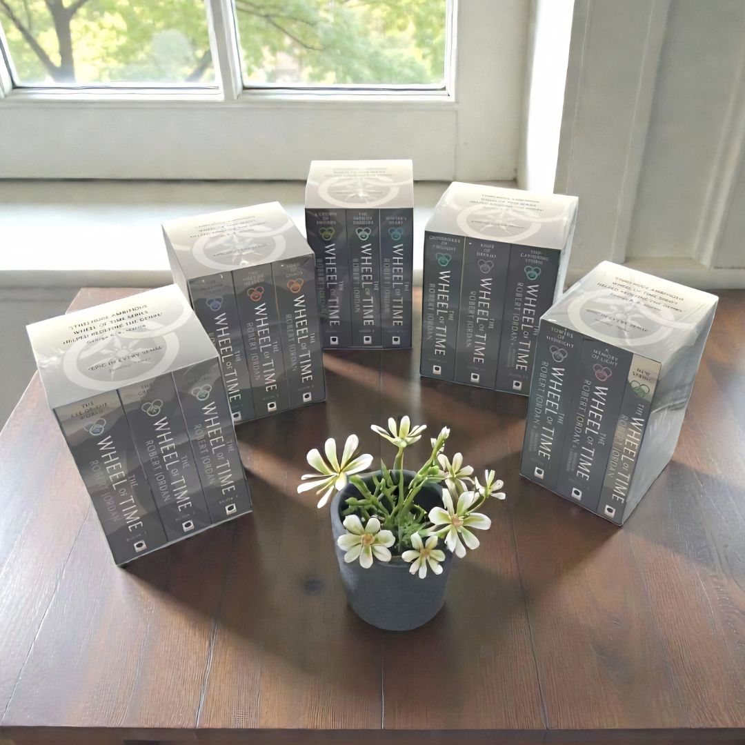 The Wheel of Time Series 1–15 Books Collection Set (Books 1–14) by Robert Jordan – Epic Fantasy Saga