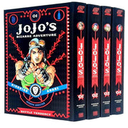 JoJo's Bizarre Adventure Part 2:Battle Tendency Volume 1-4 Books Collection Set