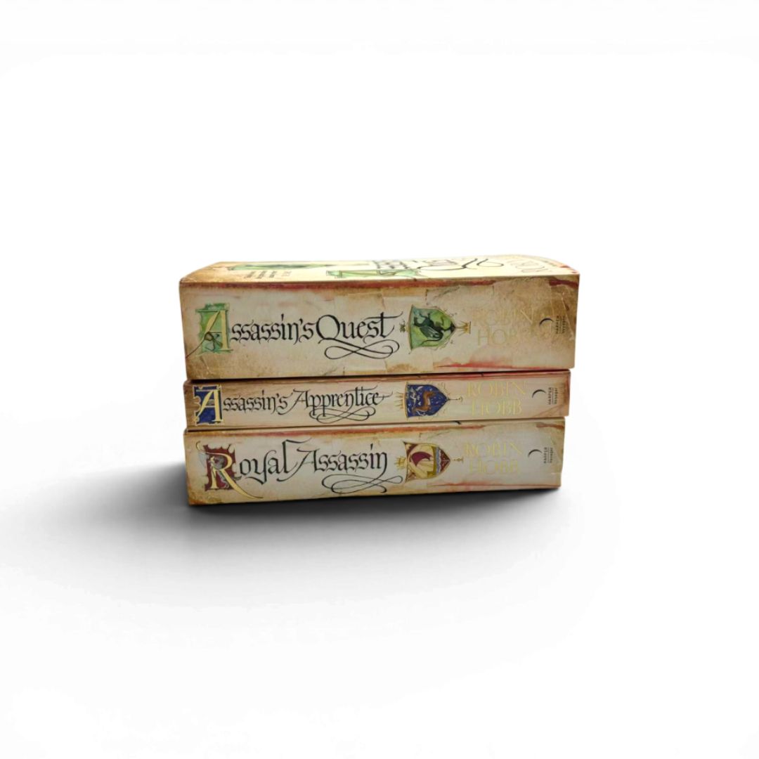 The Farseer Trilogy – 3 Book Collection Set by Robin Hobb (Assassin’s Apprentice, Royal Assassin, Assassin’s Quest)