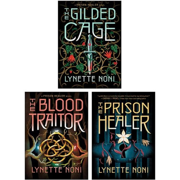 The Prison Healer Series 3 Books Collection Set By Lynette Noni (The Prison Healer, The Blood Traitor, The Gilded Cage)