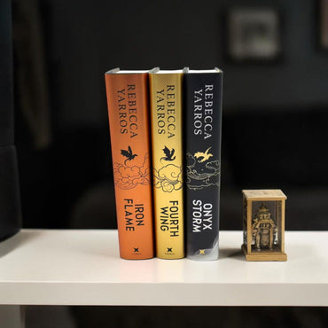 Empyrean Series 3-Book Collection Set by Rebecca Yarros (Fourth Wing, Iron Flame, Onyx Storm)