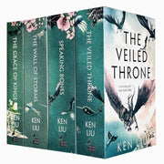 The Dandelion Dynasty 4 Books Collection Set By Ken Liu (The Grace of Kings, The Wall of Storms, The Veiled Throne & Speaking Bones)