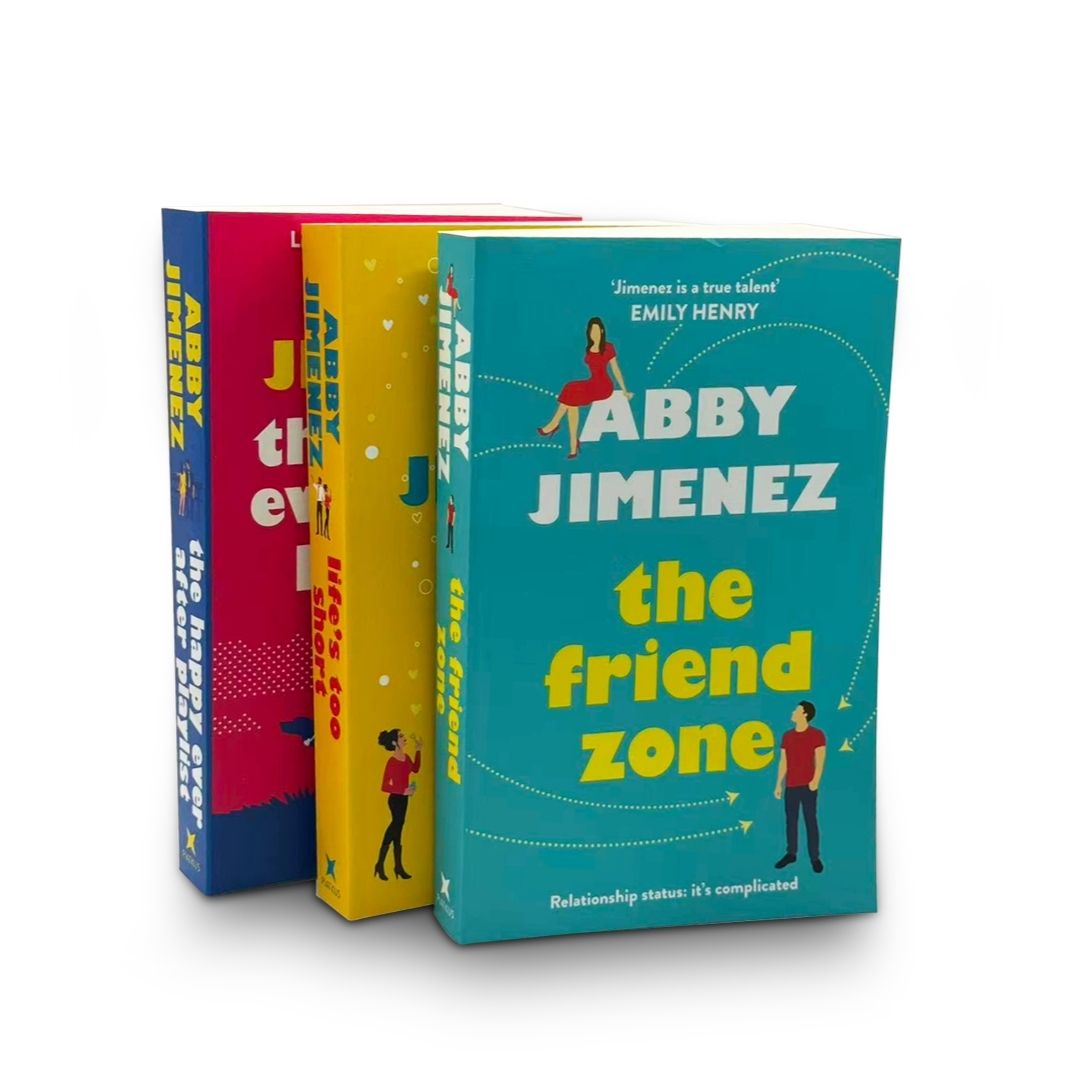 The Friend Zone Series Collection 3 Books Set By Abby Jimenez (The Friend Zone, The Happy Ever After Playlist & Life's Too Short)