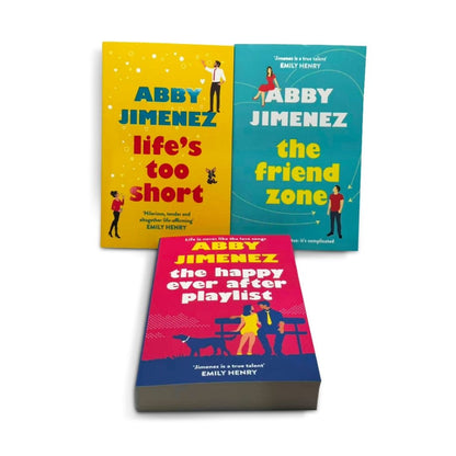 The Friend Zone Series Collection 3 Books Set By Abby Jimenez (The Friend Zone, The Happy Ever After Playlist & Life's Too Short)