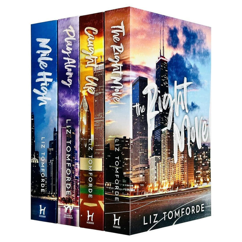 Windy City Series 4 Books Collection Set By Liz Tomforde (Mile High, The Right Move, Caught Up & Play Along)